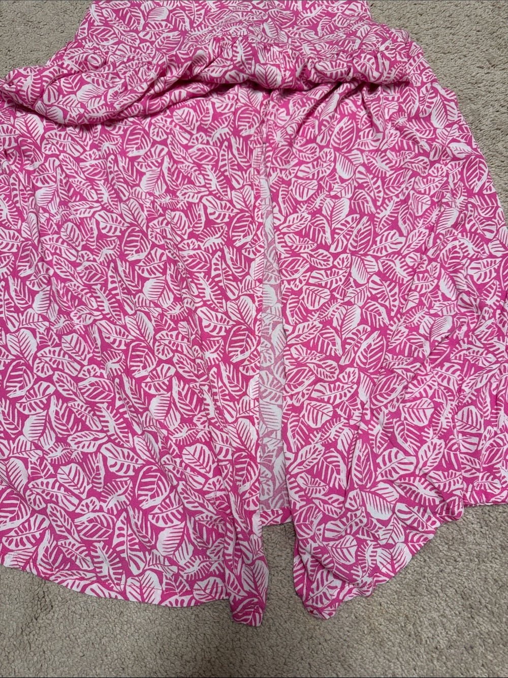 Maxi Skirt, Boho, Floral, Bright - Picture 3 of 4